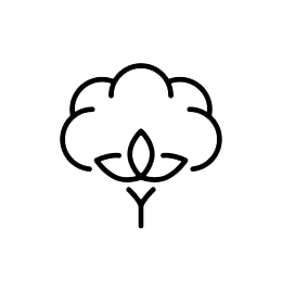 linnen tapijt pictrogram zwart